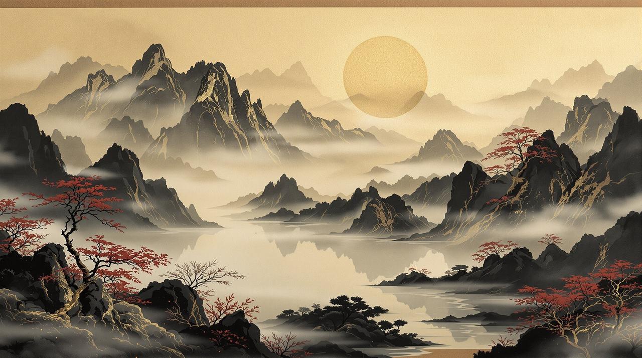 大哥影院-水墨丹青-作品海报